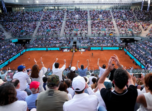 Estadio central del Mutua Madrid Open